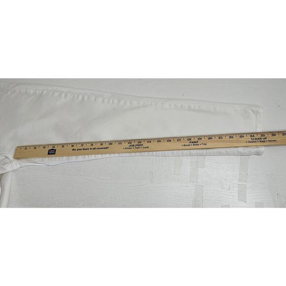 Joe's Jeans White Flawless The Charlie High Rise Skinny Crop Casual Stretch 29 - Picture 7 of 10